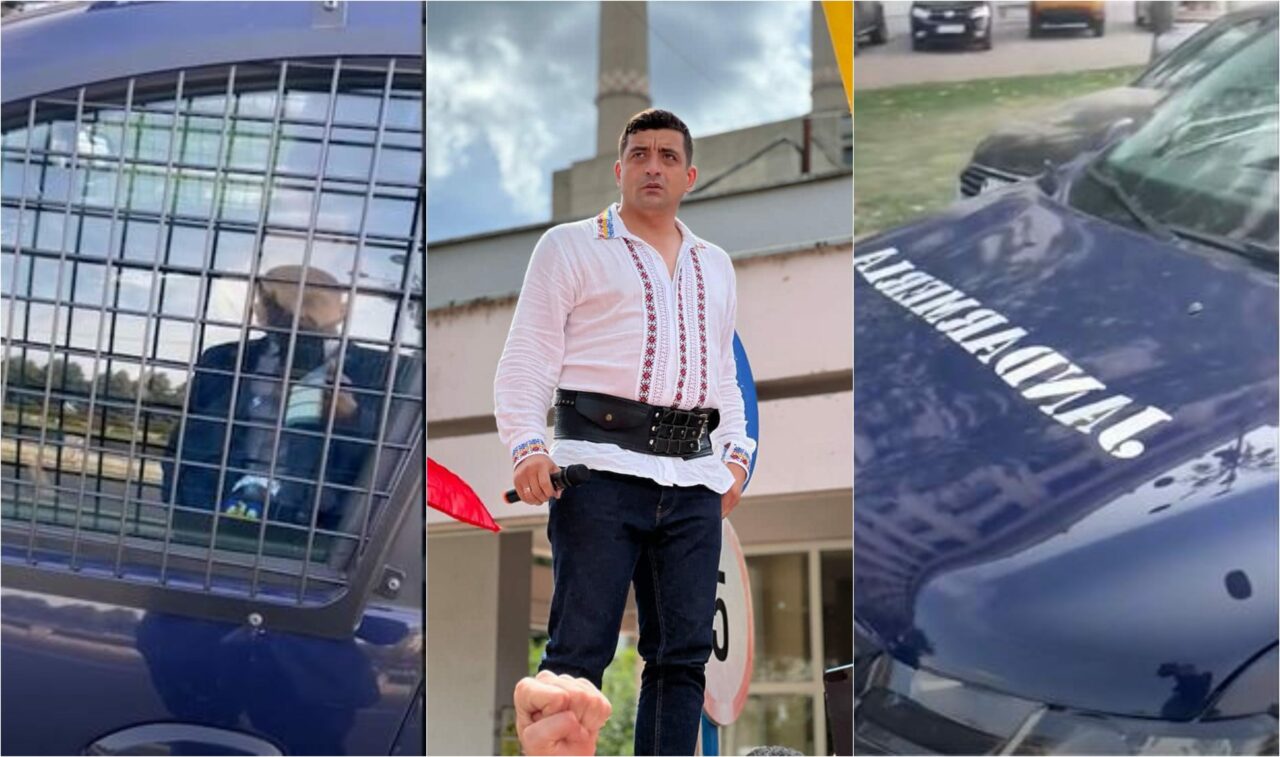 VIDEO | George Simion, scandal cu Jandarmeria Română: ”Să vină presa să vadă!”