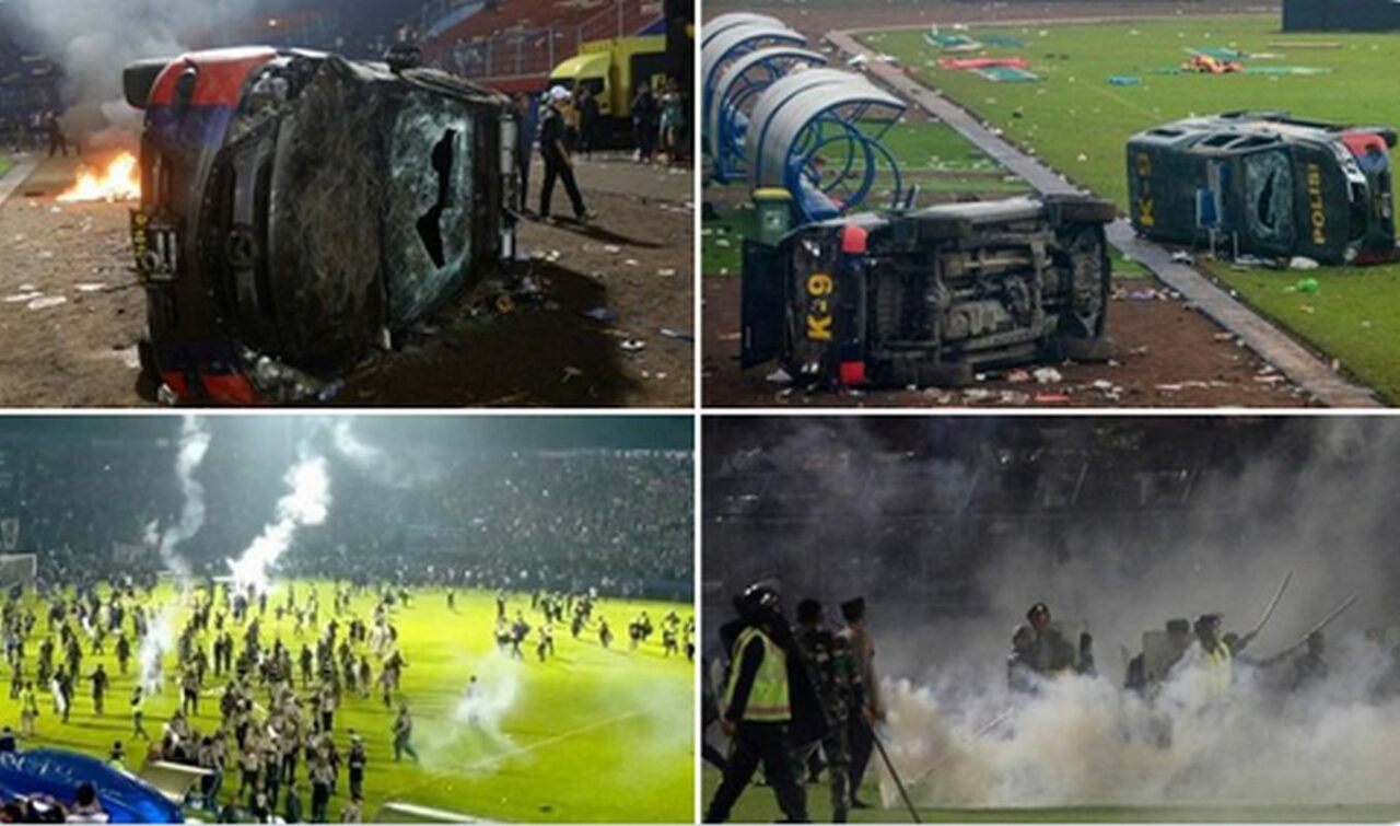 174 de persoane au murit după ce fanii au invadat terenul la un meci de fotbal din Indonezia! VIDEO
