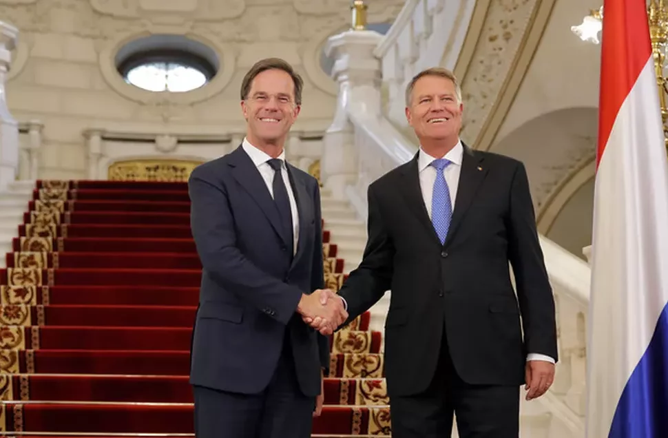 Premierul Olandei, vizită în România. Mark Rutte se întâlnește cu Klaus Iohannis și Nicolae Ciucă. S-ar putea discuta și decizia de aderare a României la spațiul Schengen