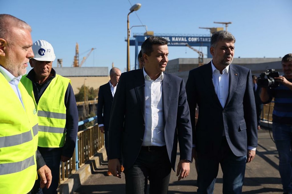 Grindeanu anunță stadiul lucrărilor de modernizare la Portul Constanța. Se lucrează la foc automat la reabilitarea liniilor de cale ferată
