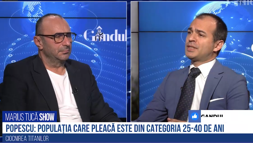 VIDEO | Ștefan Popescu: „România este o periferie în Uniunea Europeană. Suntem o țară care se depopulează de la an la an”