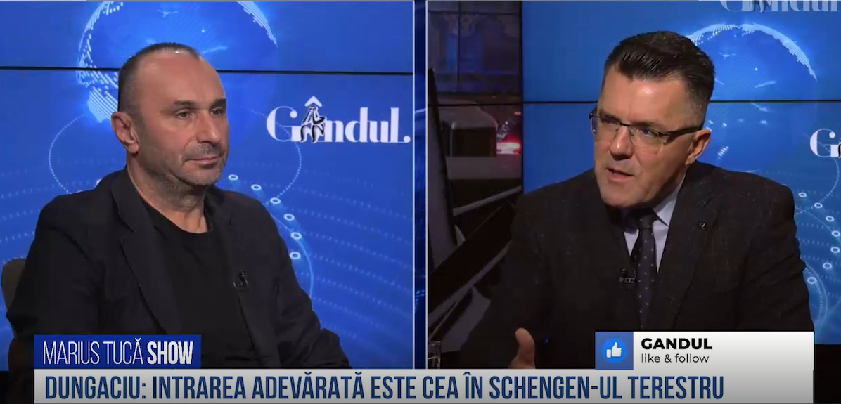 VIDEO | Dan Dungaciu: „Dacă România și Bulgaria intră în Schengen, dai drumul migranților în Europa”