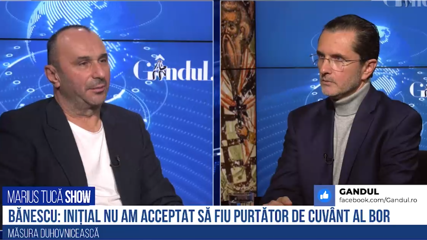 VIDEO Vasile Bănescu: Inițial n-am acceptat să fiu purtătorul de cuvânt al Patriarhiei. Mi-a fost teamă, dar a trebuit să accept”