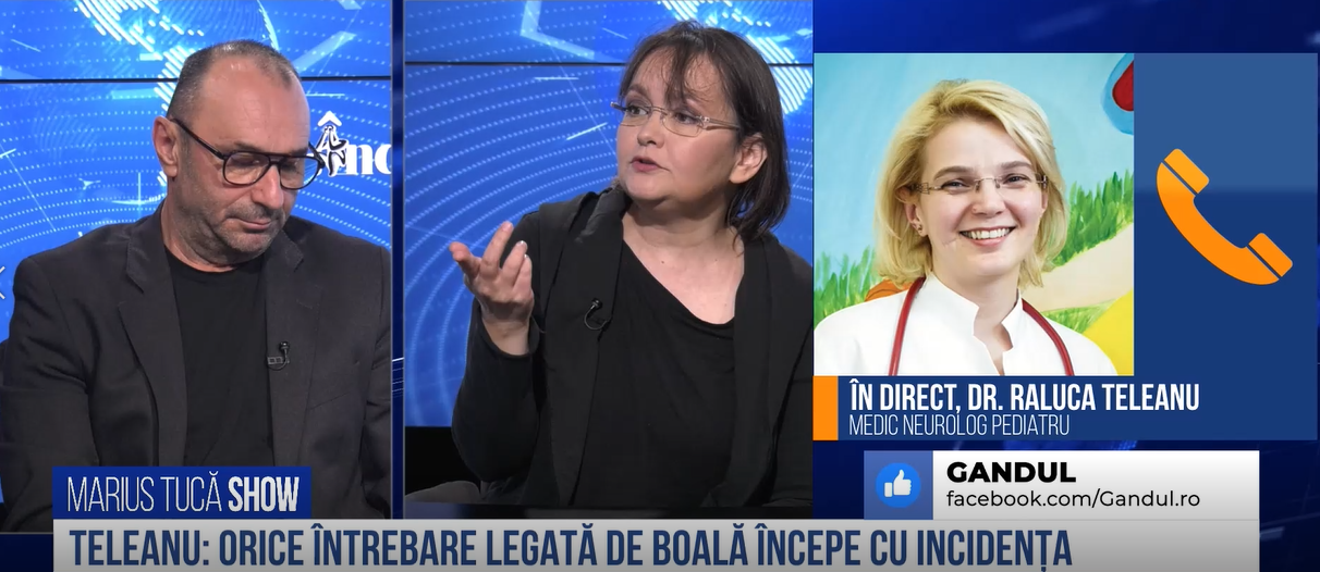 VIDEO | Dr. Raluca Teleanu, medic neurolog pediatru: „În ultimii ani, în România nu au mai intrat medicamente noi”