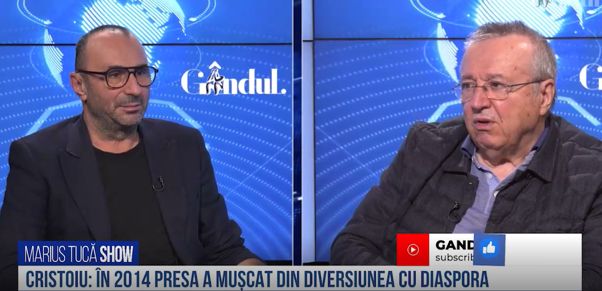VIDEO | Ion Cristoiu, publicist și scriitor: „Ce se întâmplă în presă reprezintă o primejdie”