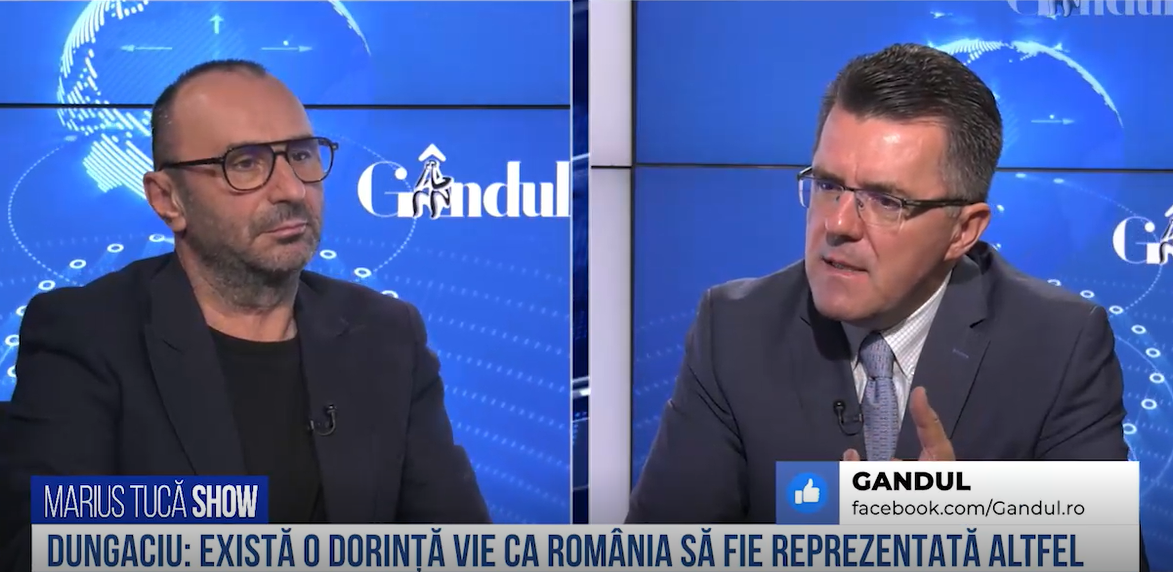 VIDEO | Dan Dungaciu, analist de politică externă: „Există o dorință vie ca România să fie reprezentată altfel la nivelul instituțiilor”