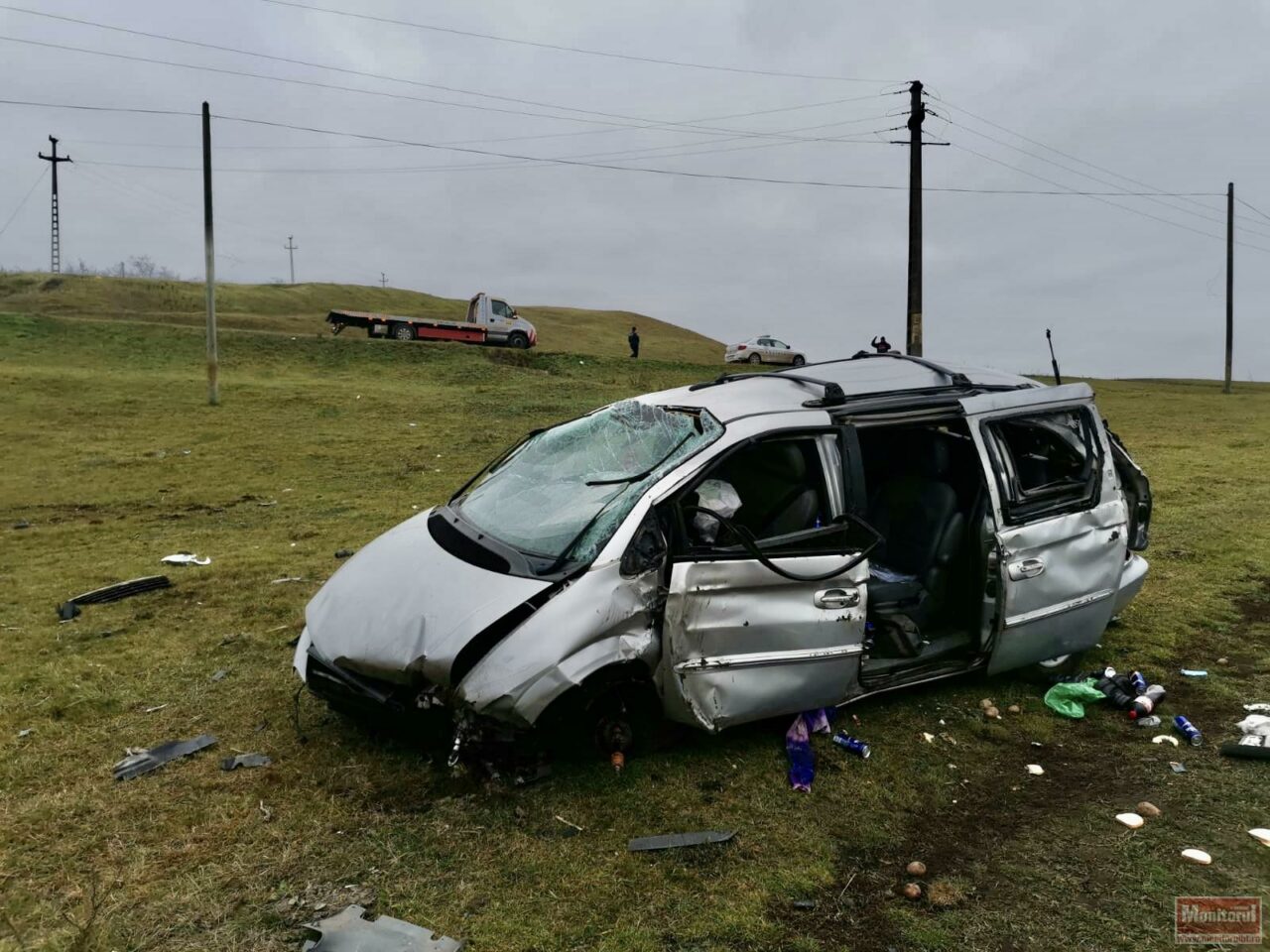Cutremurător! Doi bărbați, victime ale unui grav accident rutier, au zăcut pe câmp ore în șir până să fie găsiți
