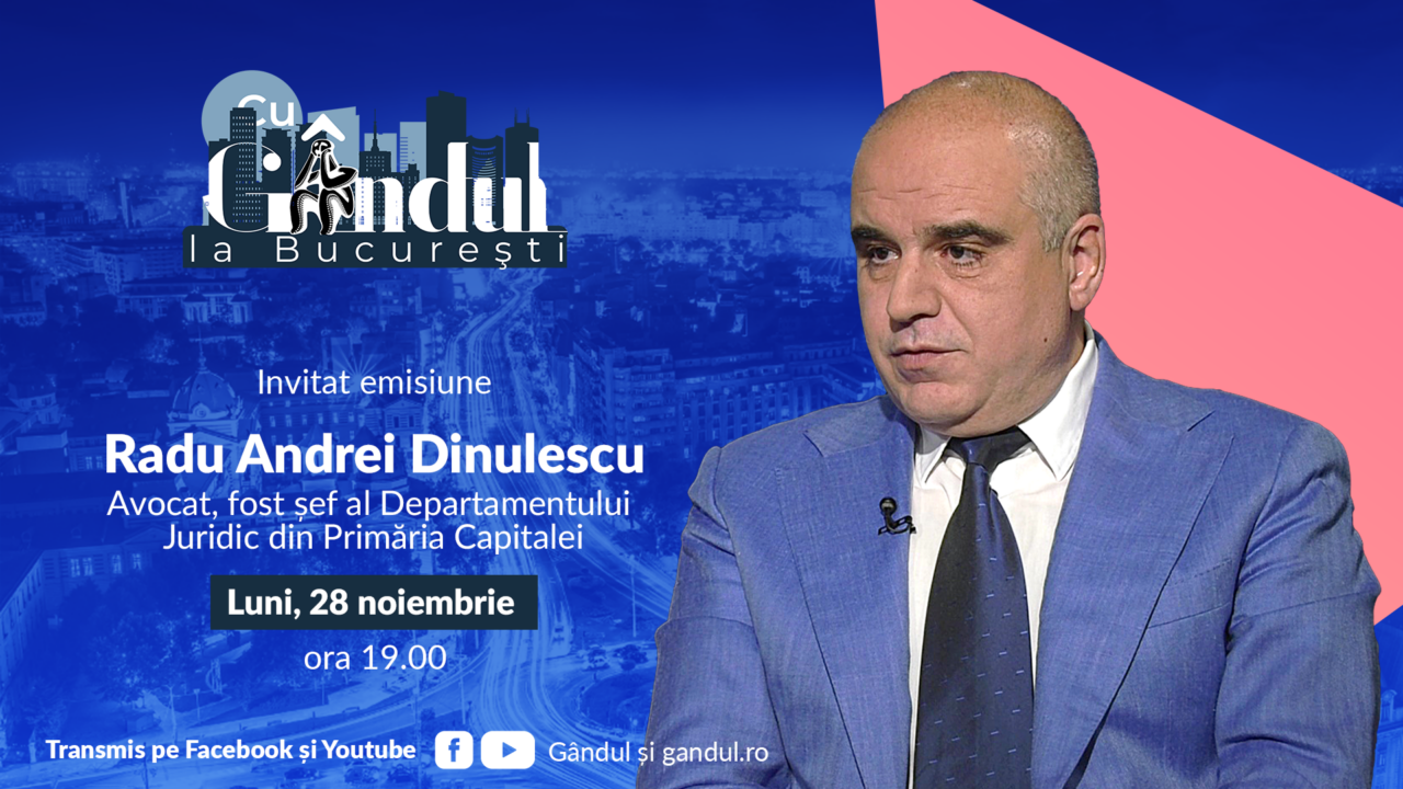 „Cu Gândul la București” începe luni, 28 noiembrie, de la ora 19.00