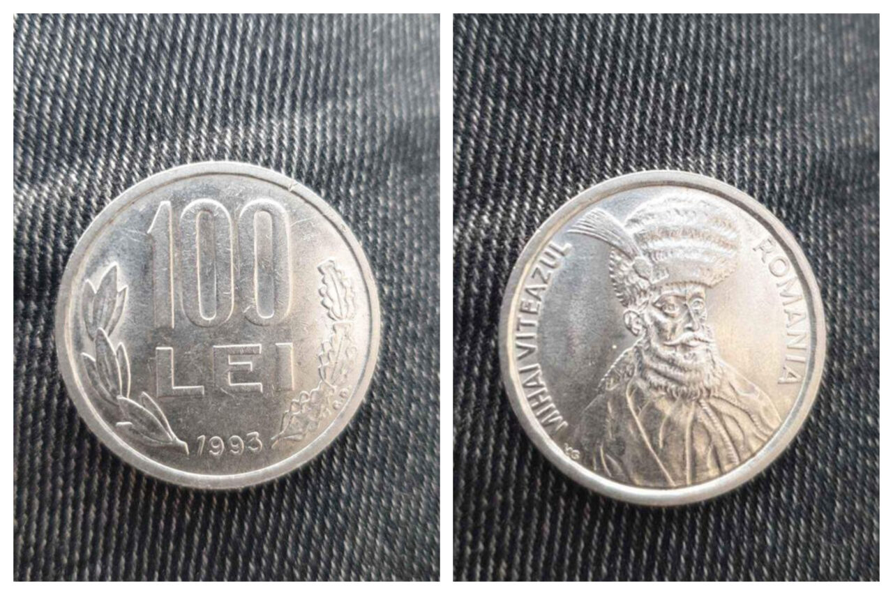 Mai ții minte moneda de 100 de lei din 1993? Una singură se vinde acum cu 2.000 de lei în Marketplace