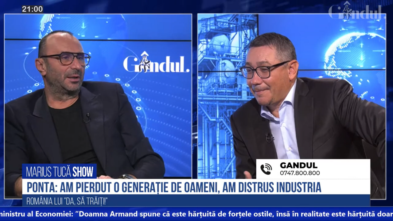 VIDEO | Victor Ponta: România spune ”Da” la orice. Am pierdut o generație de oameni, am distrus industria și leadership-ul