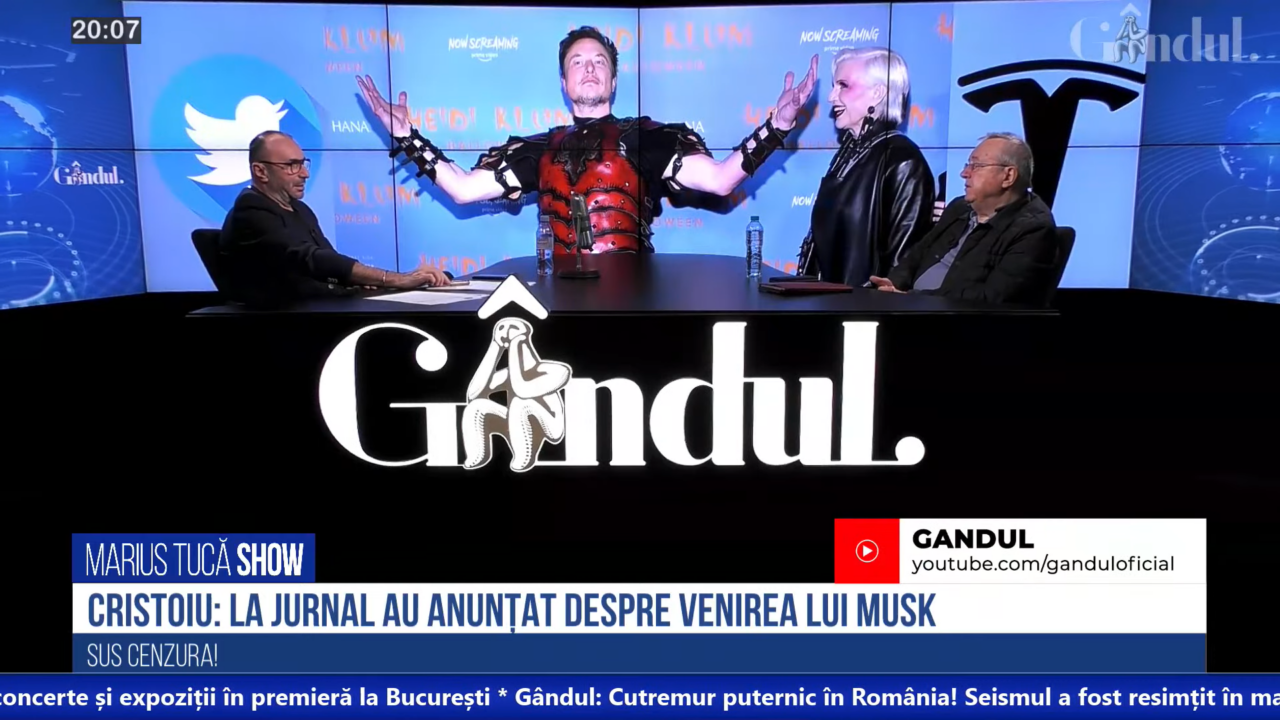 VIDEO | Ion Cristoiu: „În 5 minute puteai să afli că Elon Musk n-a venit în România. În afară de informațiile oficiale, existau și alte canale”