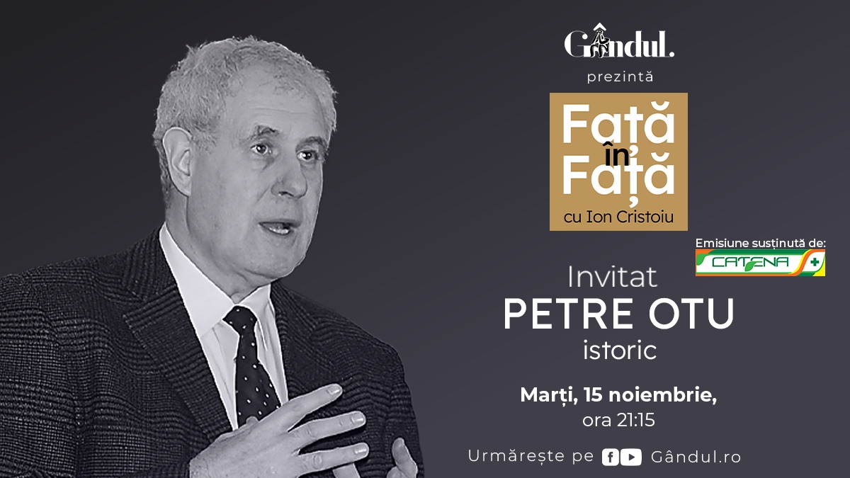 „Față în față cu Ion Cristoiu” începe marți, 15 noiembrie, de la ora 21.15
