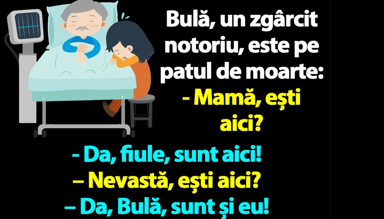 BANC | Bulă, un zgârcit notoriu, e pe patul de moarte