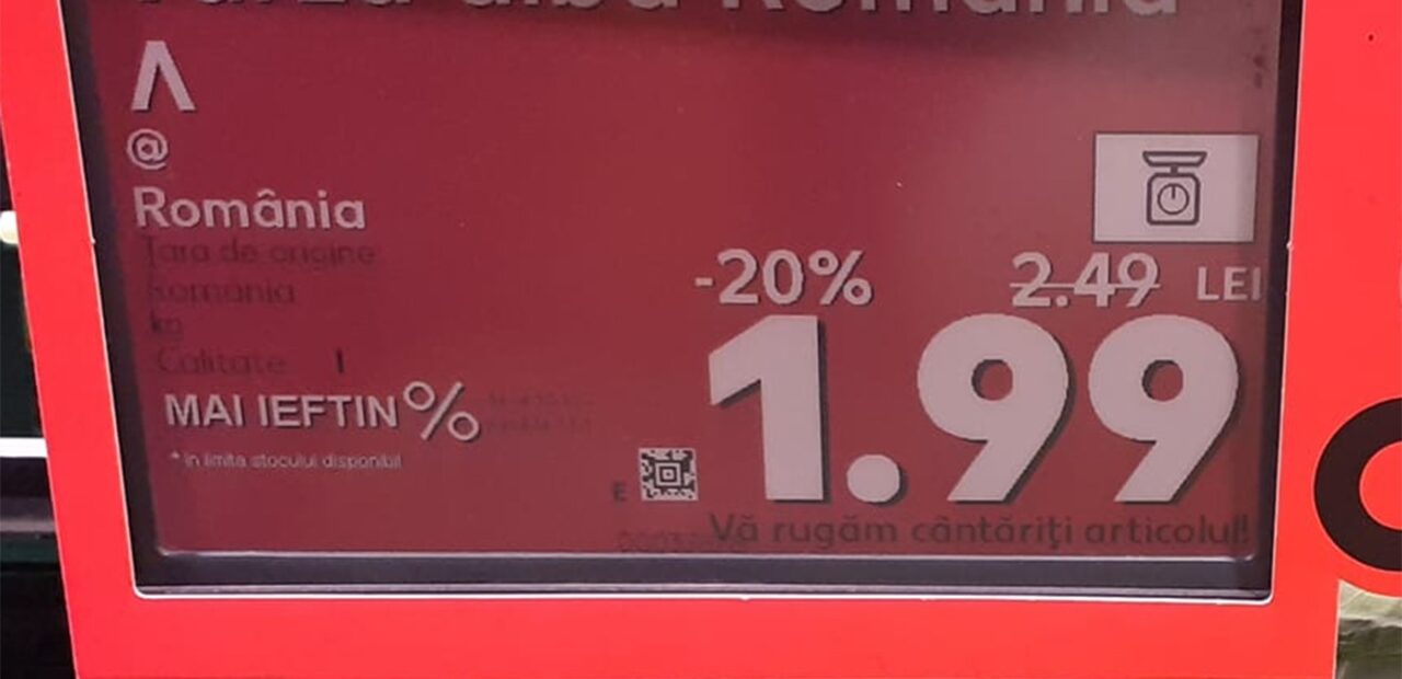 Alimentul al cărui preț s-a înjumătățit în ultimele 2 săptămâni în România! Costă doar 1.99 lei în supermarket