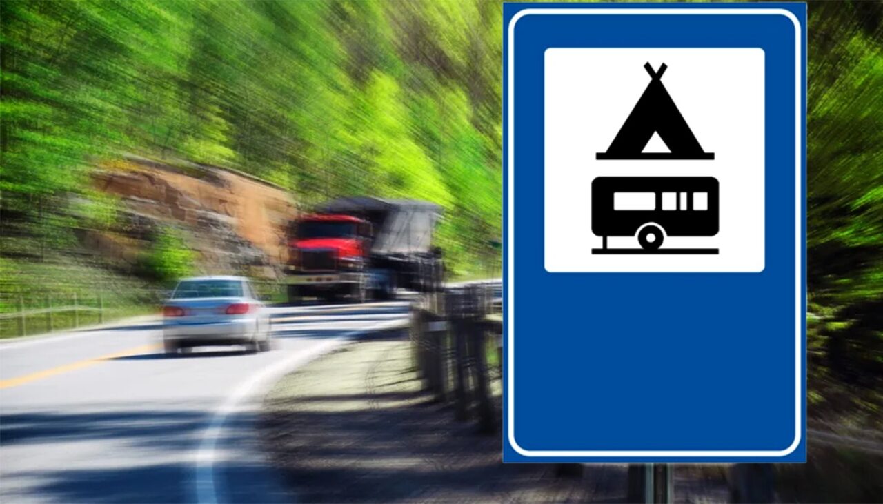 Nici șoferii experimentați din România nu știu! Ce înseamnă, de fapt, indicatorul rutier cu caravana, din imagine