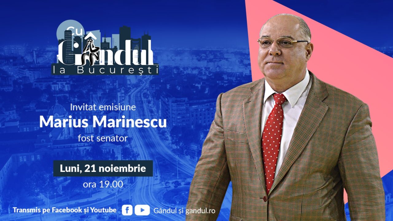 „Cu Gândul la București” începe luni, 21 noiembrie, de la ora 19.00
