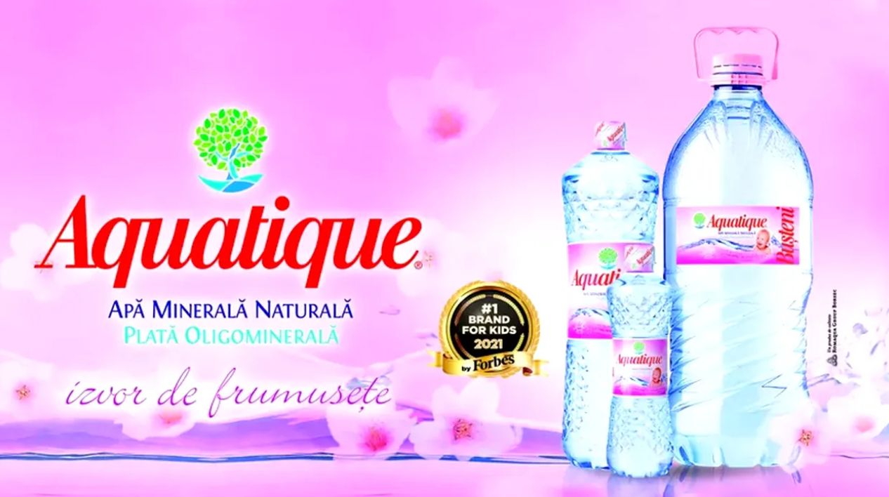 Aquatique, cea mai bună apă minerală plată pentru copii (P)