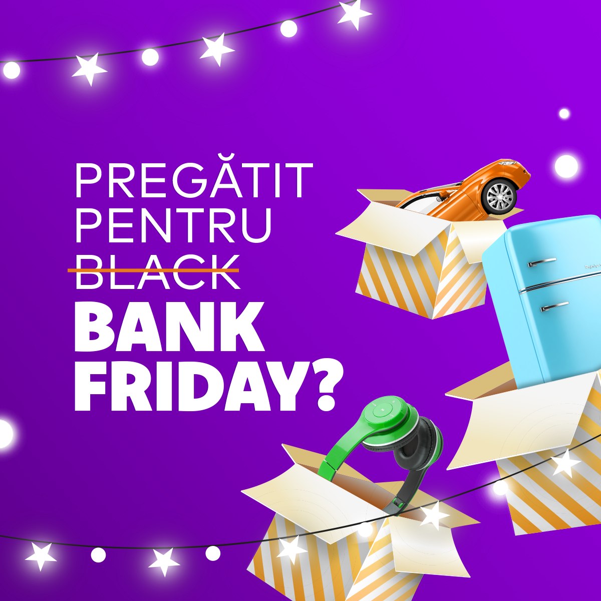 Black Friday 2022 | Banca Transilvania lansează Bank Friday, o nouă campanie de shopping online cu oferte pentru cele mai solicitate produse și servicii