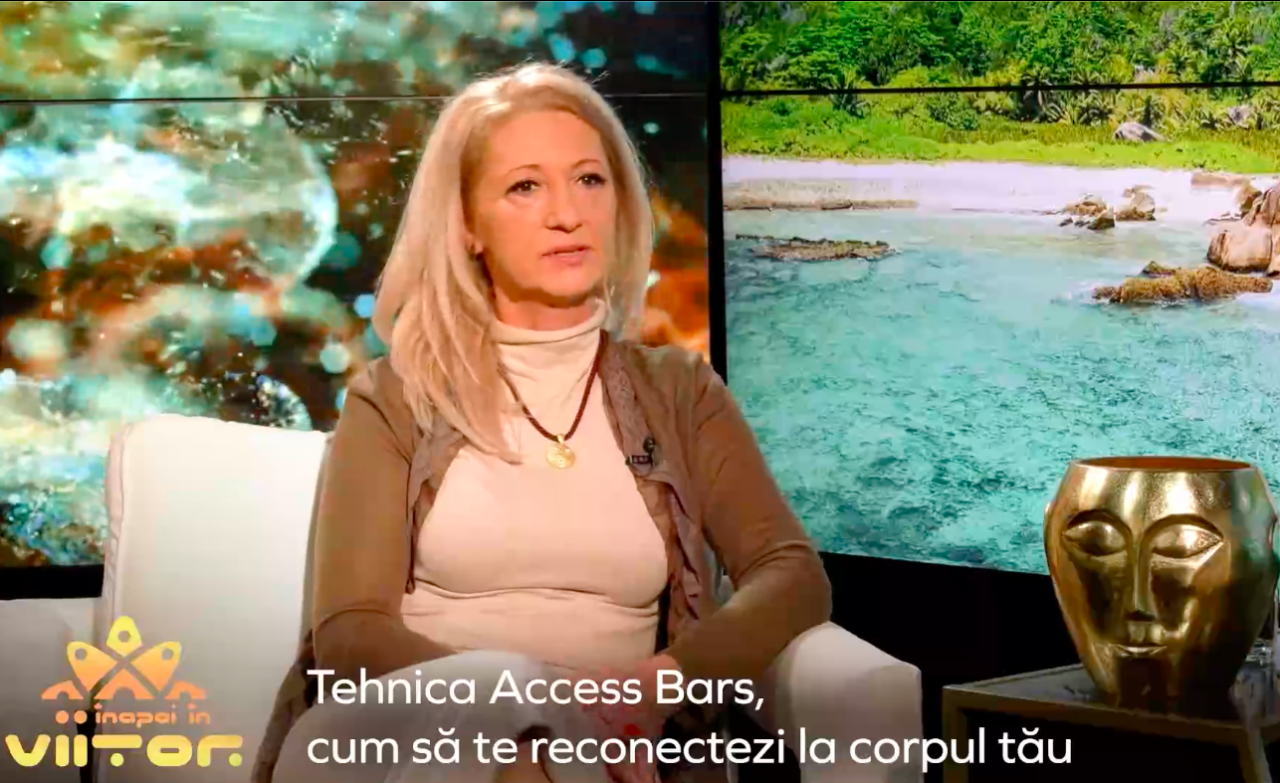 VIDEO Luminița Georgescu: Tehnica „Access bars” contribuie la o viață mai ușoară, mai cu bucurie și cu glorie”