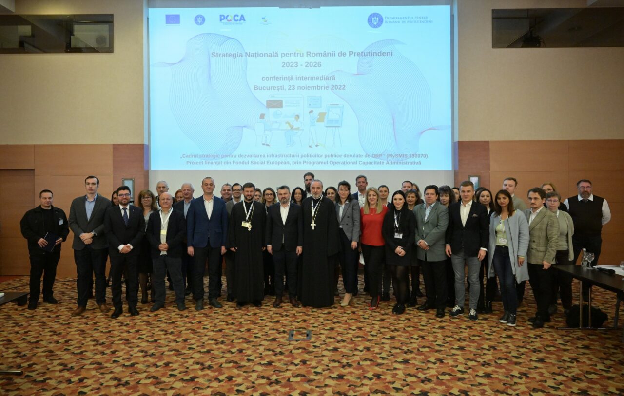 Departamentul pentru Românii de Pretutindeni: Conferința intermediară a proiectului „Cadrul strategic pentru dezvoltarea infrastructurii politicilor publice derulate de DRP”