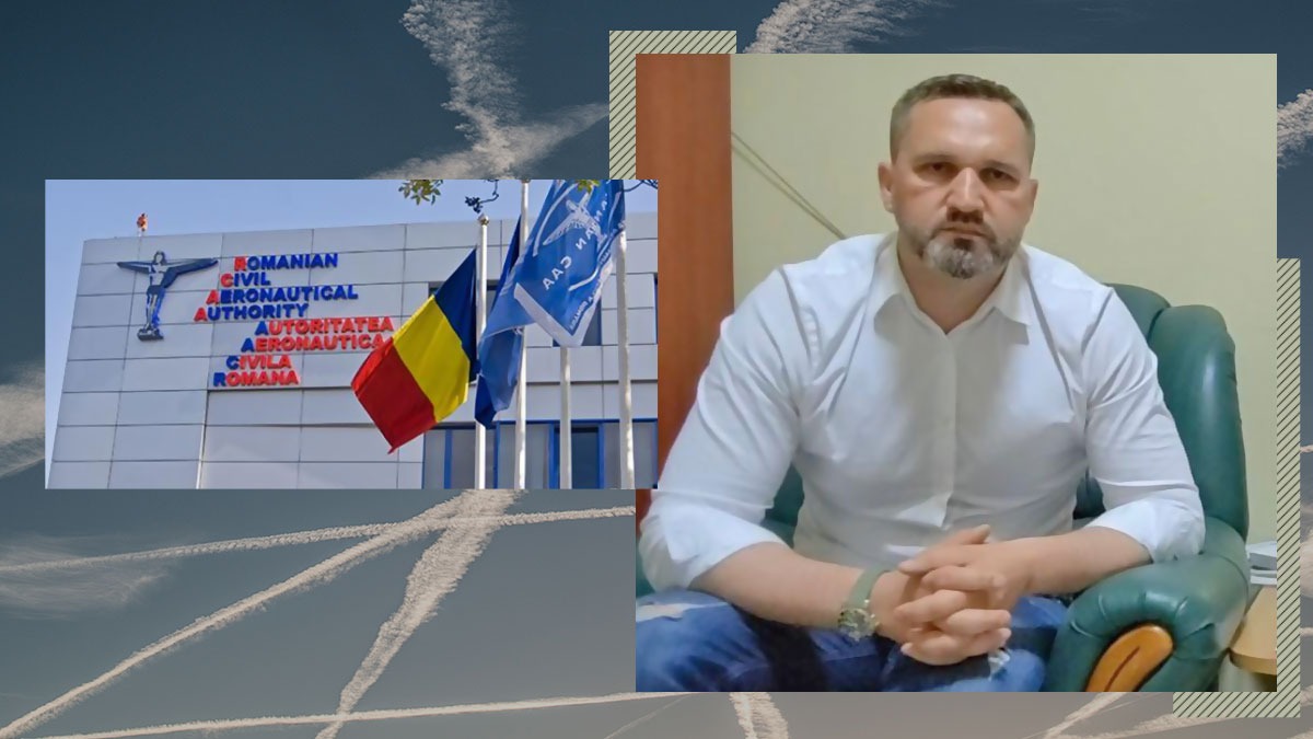 EXCLUSIV | Deputatul independent Mihai Lasca nu abandonează lupta cu Autoritatea Aeronautică în cazul ”liniile albe de pe cer”: ”Voi cere demisia acestui director incompetent!” / AACR: ”Sunt urme de condensare lăsate de avioane”