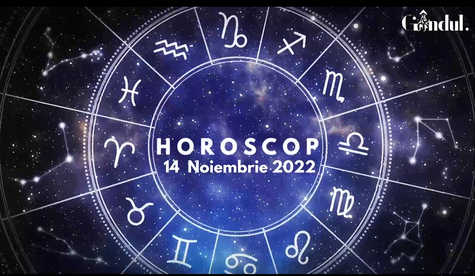 VIDEO | Horoscop luni, 14 noiembrie 2022. Lista zodiilor pentru care seara va fi un sfetnic bun