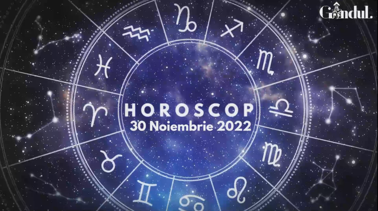 VIDEO | Horoscop miercuri, 30 noiembrie 2022. Care sunt nativii influențați de intrarea Lunii în Pești