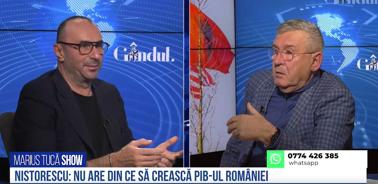 VIDEO | Cornel Nistorescu, jurnalist: „PIB-ul nu poate crește din cumpărături și vacanțe”