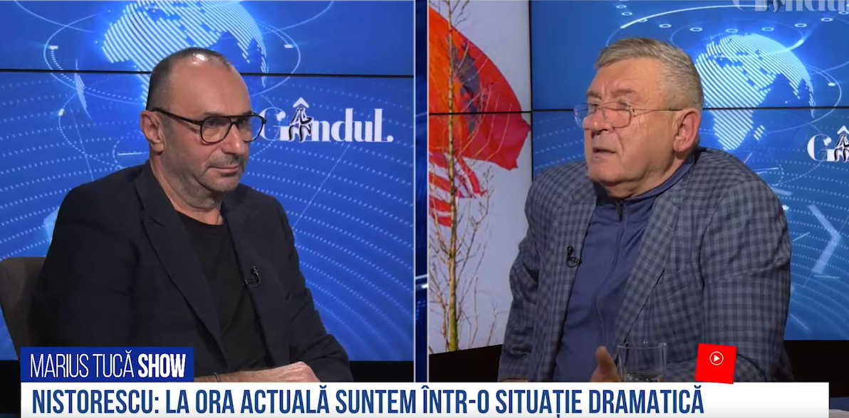 VIDEO | Cornel Nistorescu, jurnalist: „La ora actuală suntem într-o situație dramatică”