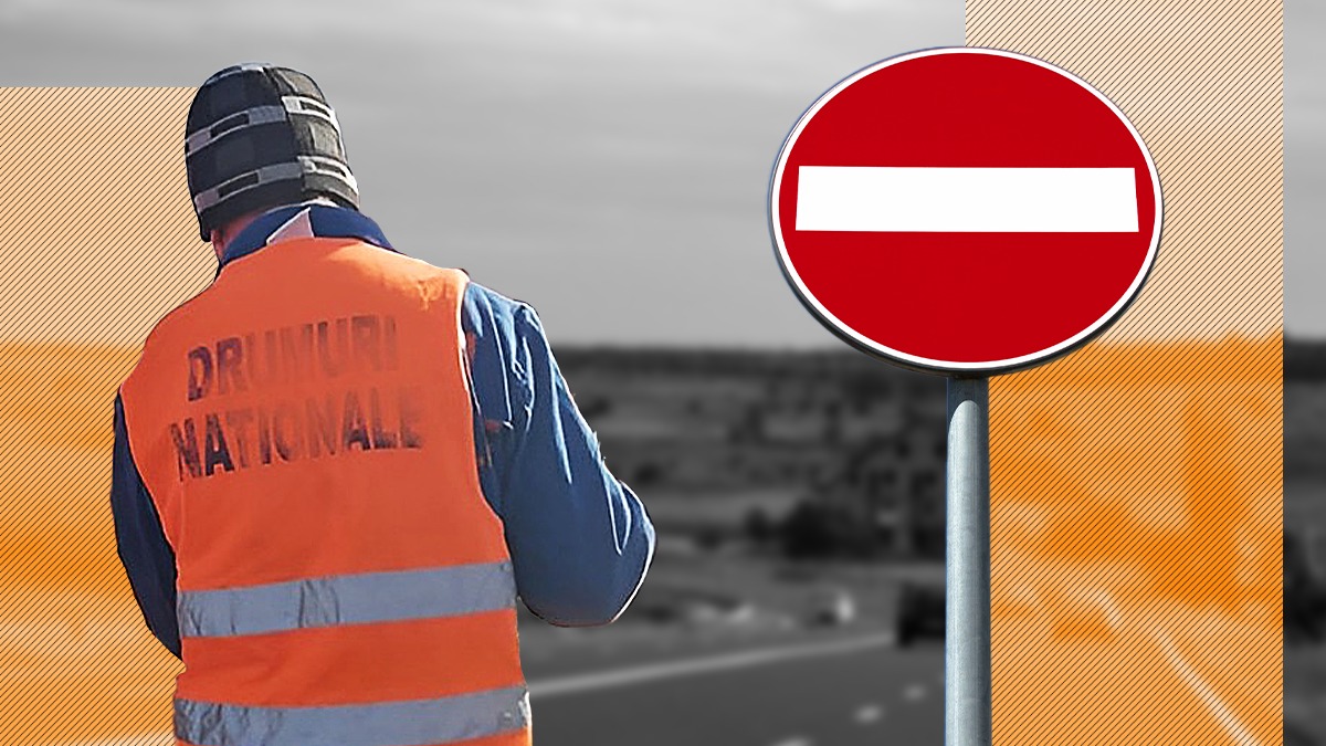 EXCLUSIV | Un șofer a rămas fără permis după ce muncitorii care au reabilitat un drum au montat greșit semnele de circulație. Un an a durat să demonstreze că este nevinovat
