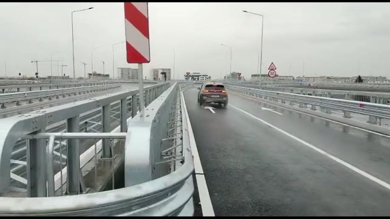 Circulația pe pasajul Domnești a fost deschisă | VIDEO