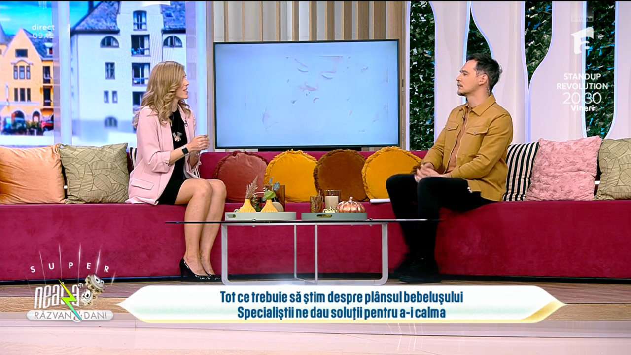 VIDEO | Tot ce trebuie să știi despre plânsul bebelușului. Medic pediatru: „Este sfâșietor când părinții îi oferă totul, dar copilul nu se liniștește”