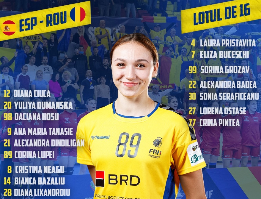 România-Spania 28-27, final dramatic! Tricolorele antrenate de Florentin Pera au marcat în ultima secundă prin Bianca Bazaliu | VIDEO