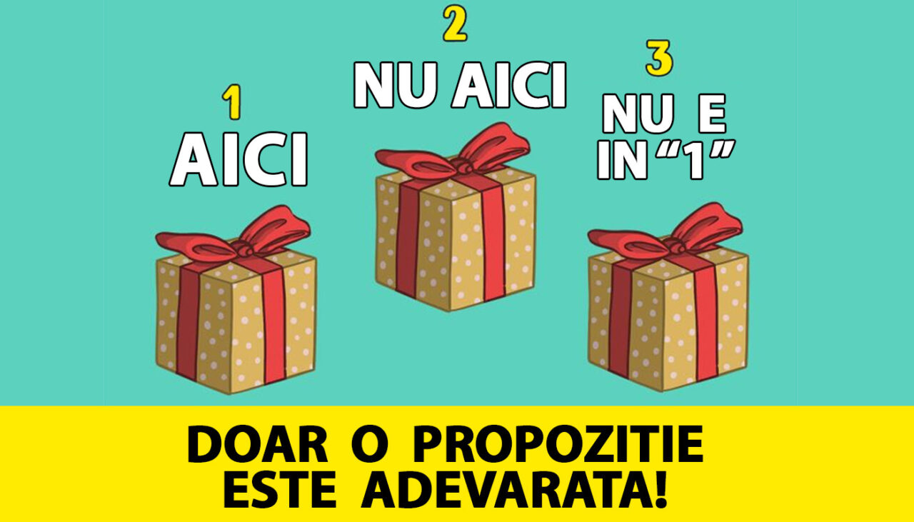 Test IQ pentru genii | În care dintre cele 3 cutii este inelul, de fapt?!