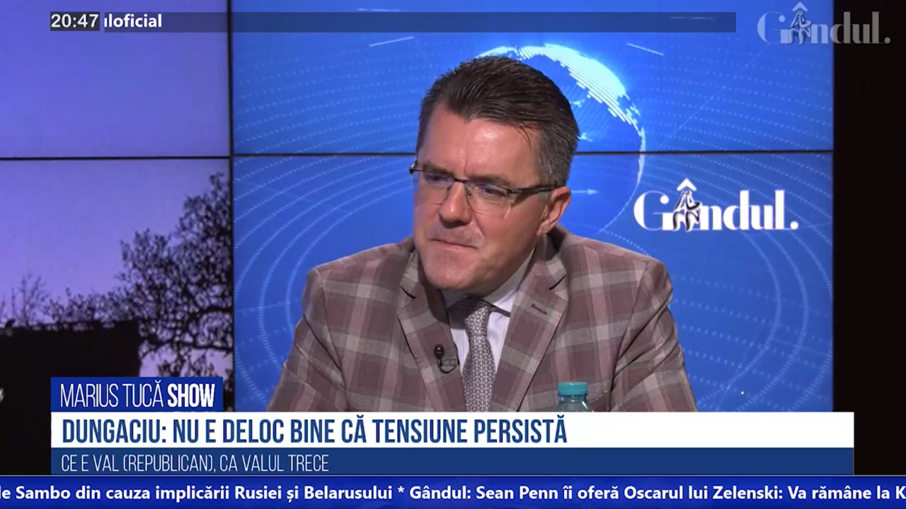 VIDEO | Dan Dungaciu, analist de politică externă: „Tensiunea din America e un lucru foarte prost pentru noi. Trebuie să vedem ce se întâmplă”