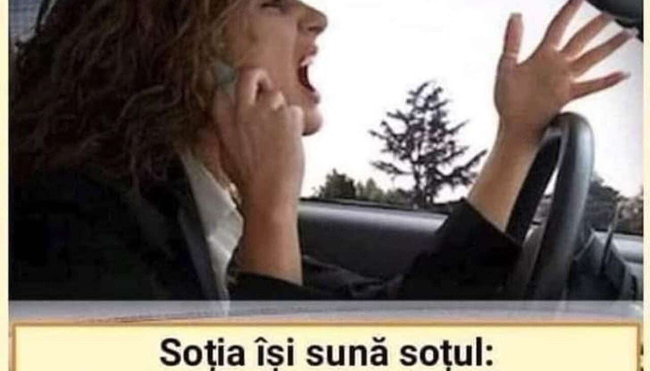 Bancul de luni | „Auzi, dragă, tu iar ai umblat cumva la GPS-ul de la mașină?”