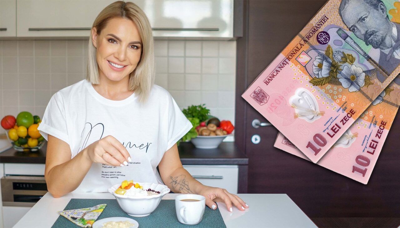 Dieta de 20 lei/zi a lui Cori Grămescu | Ce trebuie să mânânci dimineața, la prânz și seara pentru a slăbi uniform și sănătos