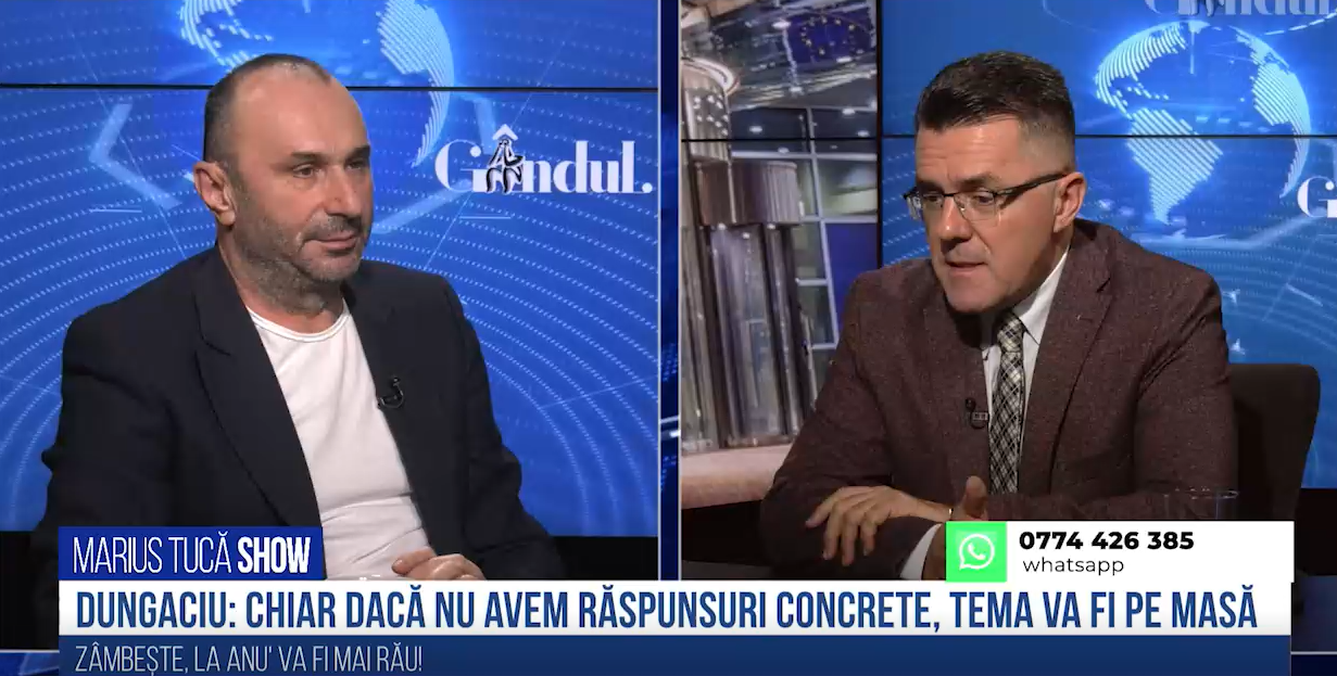 VIDEO | Dan Dungaciu, analist de politică externă: „Rușii și americanii pot opri Războiul din Ucraina”