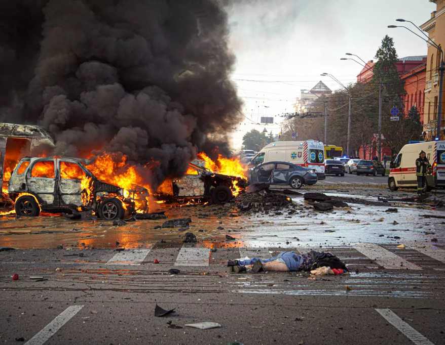 Rușii au bombardat Ucraina cu câteva ore înainte de Revelion. Kievul, sub teroarea rachetelor trimise de Putin!