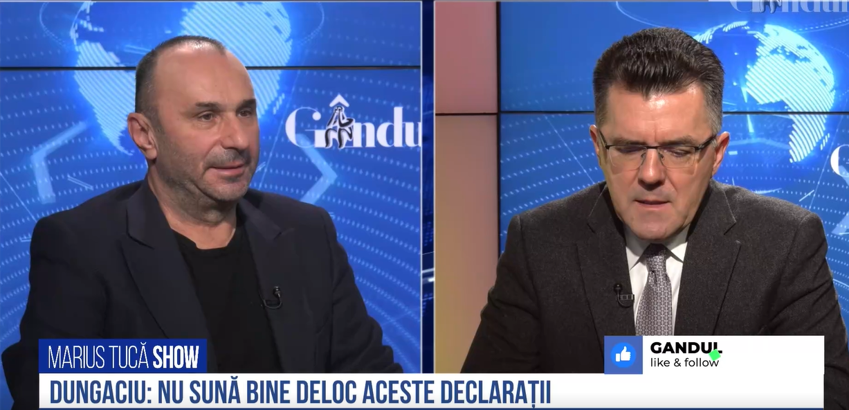 VIDEO | Dan Dungaciu, analist de politică externă: „73% din populația țării crede că România și-a îndeplinit atribuțiile”