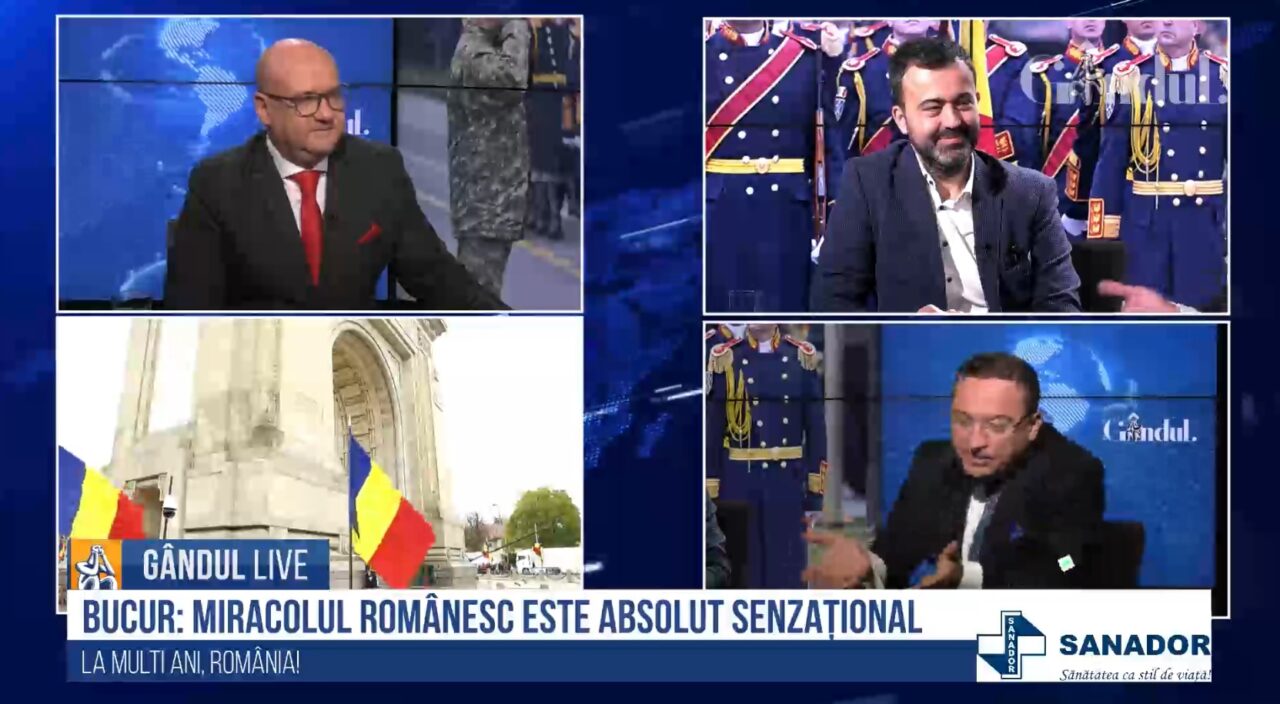 GÂNDUL LIVE. Istoricul Bogdan Bucur: „A trebuit să construim un stat, să unificăm o țară și ne-a ieșit”
