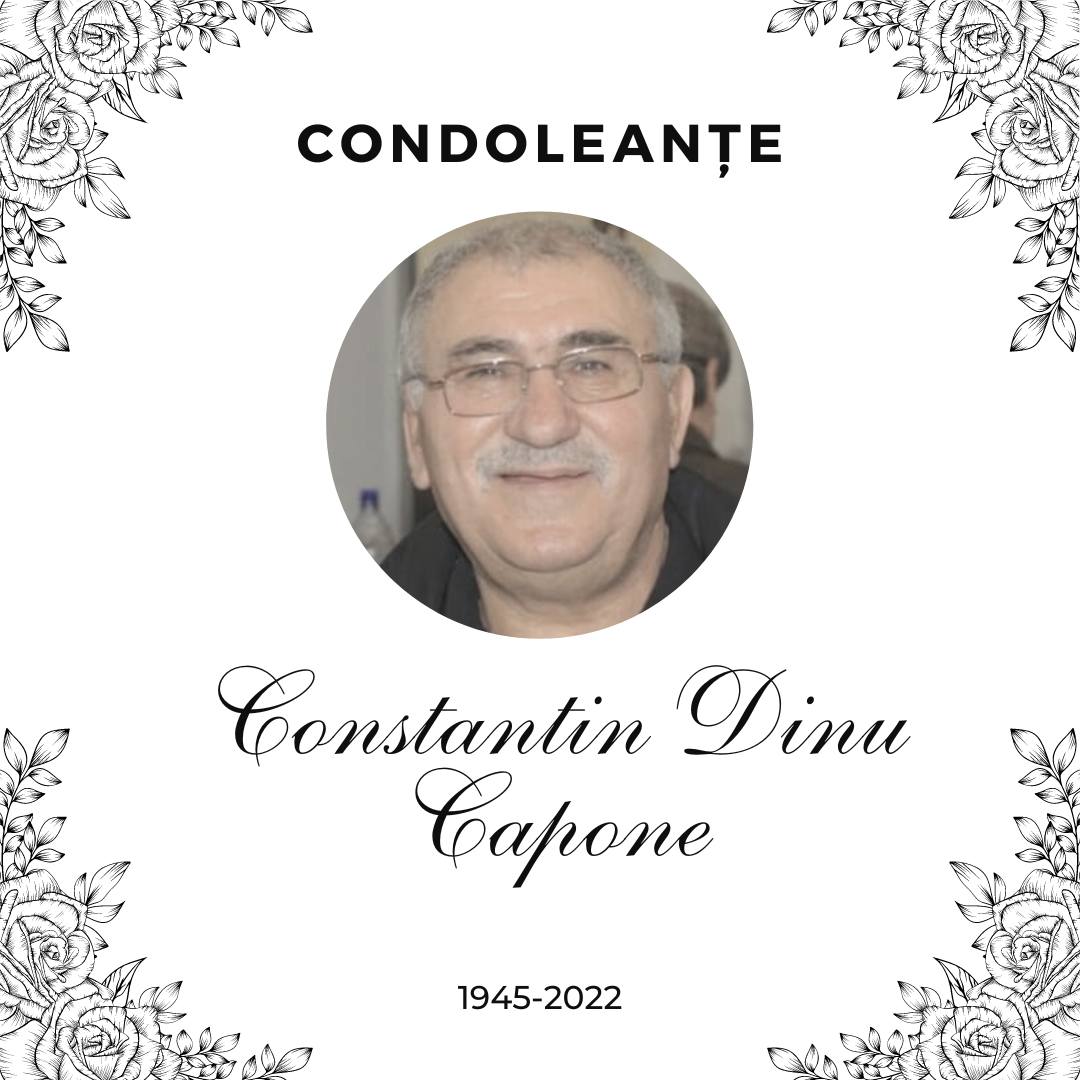 Doliu în sport. A murit Constantin Dinu „Capone”