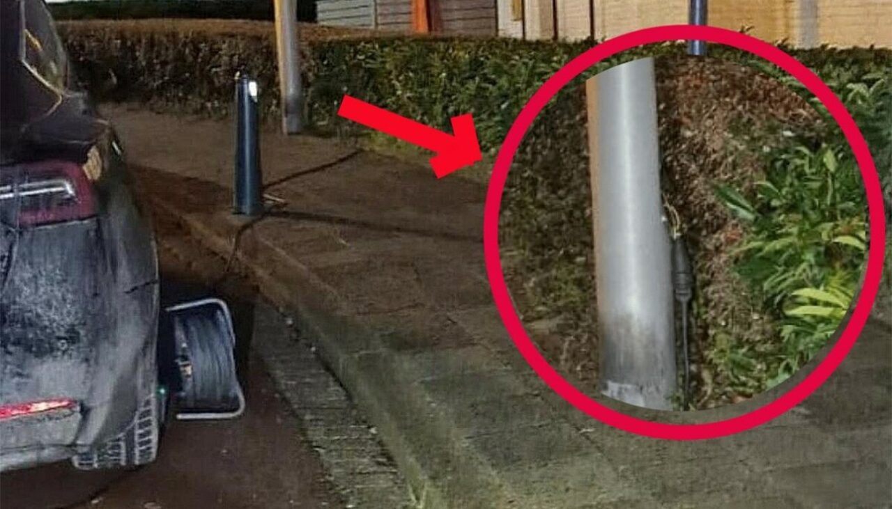 Curentul e prea scump! De unde a putut să-și încarce mașina electrică acest șofer „inventiv”