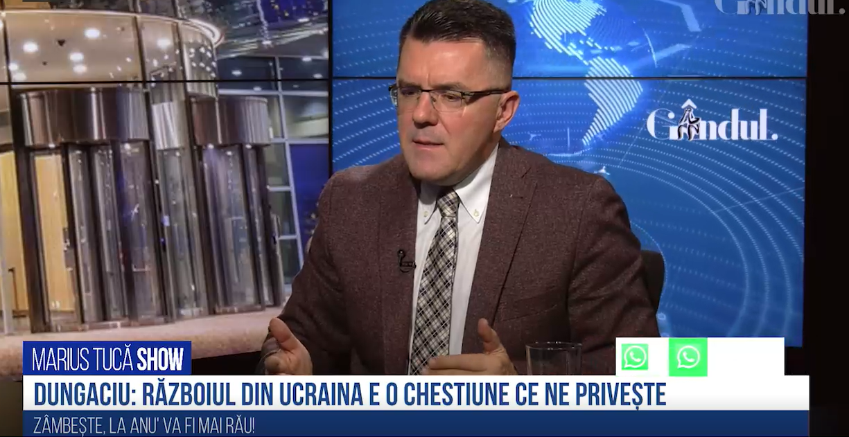 VIDEO | Dan Dungaciu, analist de politică externă: „Uniunea Europeană nu are real politic, nu poate fi un actor de politică externă”