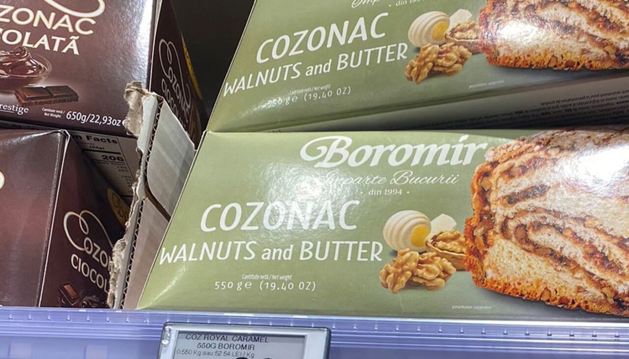 Câți lei costă un cozonac pentru masa de Crăciun în Mega Image, Cora și Carrefour din București