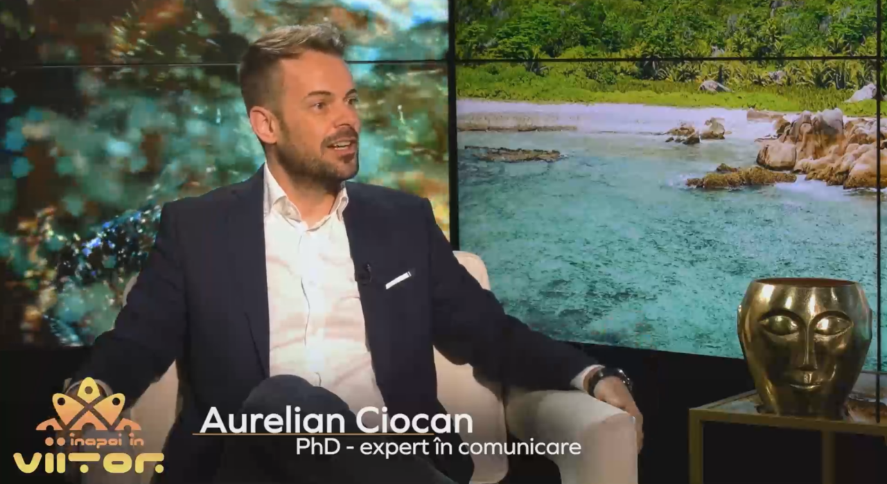 VIDEO | Aurelian Ciocan a explicat la „Înapoi în viitor cu Andreea Perminova” cum a ajuns expert în comunicare: „Defectele de vorbire, care s-au ținut scai de mine”