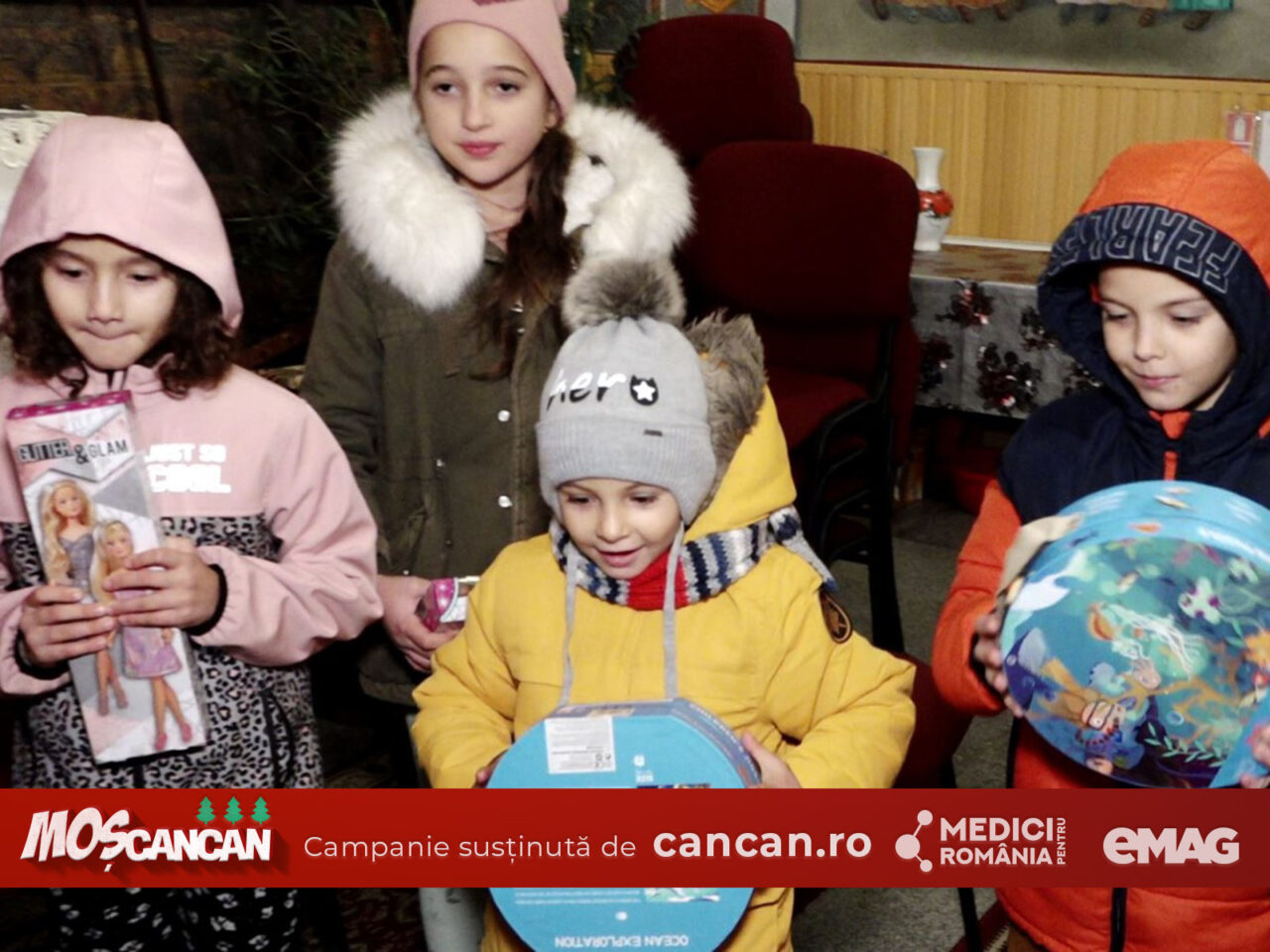 MOȘ CANCAN DĂRUIEȘTE. CANCAN.RO, ajutor de nădejde pentru Moș Crăciun