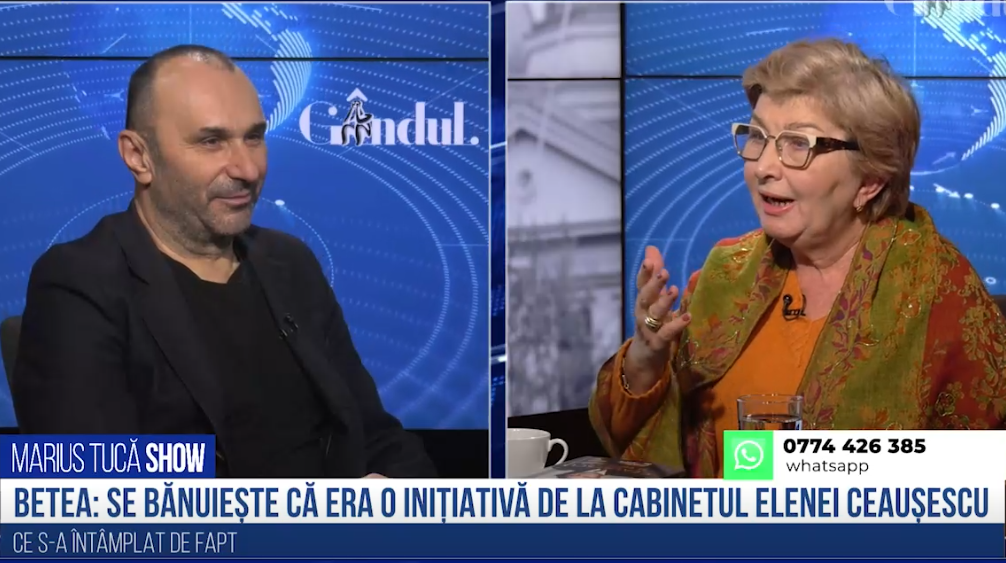 VIDEO Lavinia Betea: „Pe Virgil Măgureanu l-a prins Revoluția din ’89 la Zalau. Când a venit în București era cât pe ce să i se pună pistolul la la tâmplă”