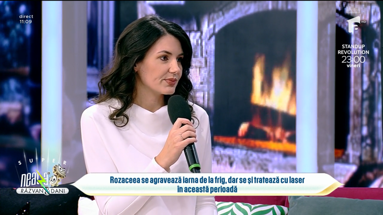 VIDEO | Tot ce trebuie să știm despre rozacee. Medic: „Este cunoscută ca fiind cauzată de consumul excesiv de alcool, dar e un mit”