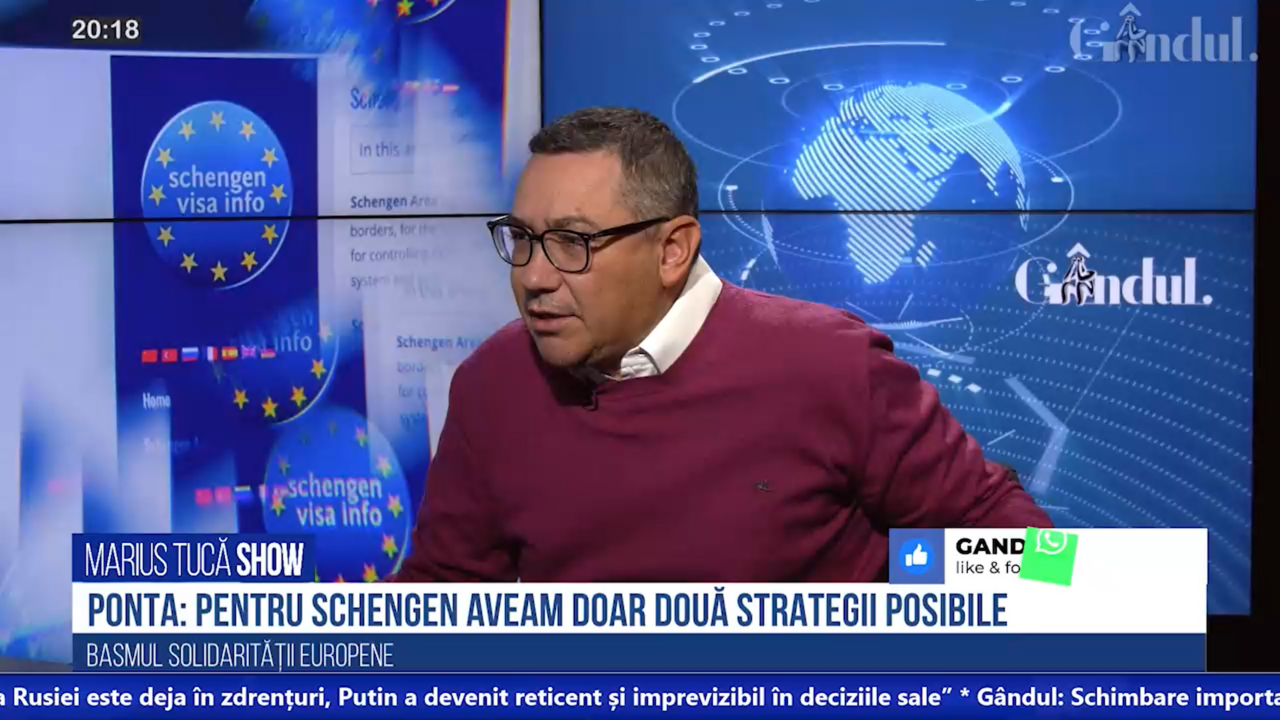 VIDEO | Victor Ponta: Existau doar două soluții pentru a rezolva problema aderării la Spațiul Schengen: metoda ”pe sub masă” și cea în care trântești